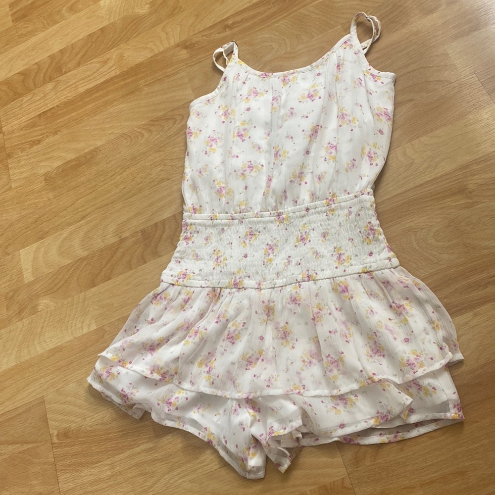 NWT Girls Abercrombie floral romper